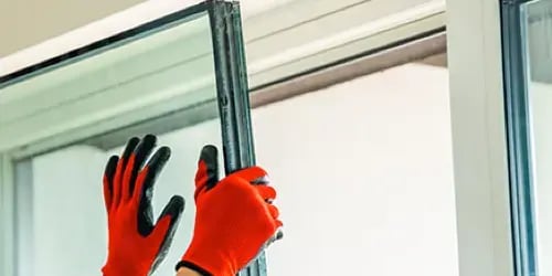 Glass panel replacement for a residential door or window